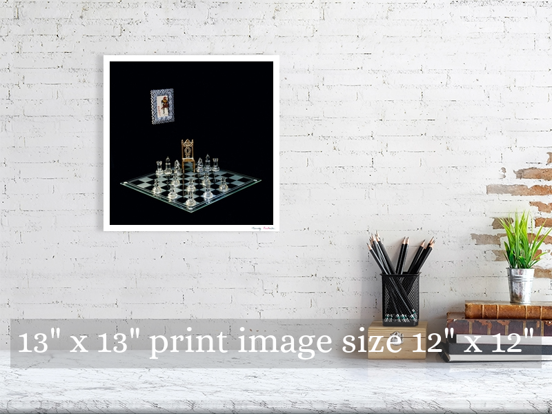 08 Robert III Absentee King- Pearl finish art photography print with border and digital signature (various sizes)